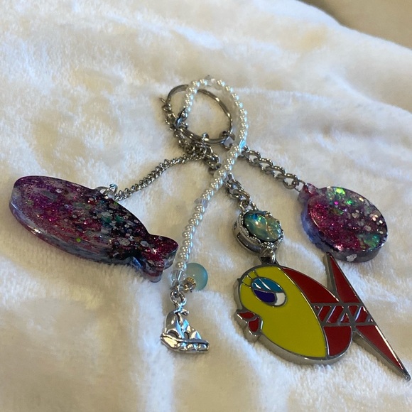 LUXURY Fish BAG Charm ACCESSORIE FOR COACH LV BIRKING GIFT - Picture 6 of 8